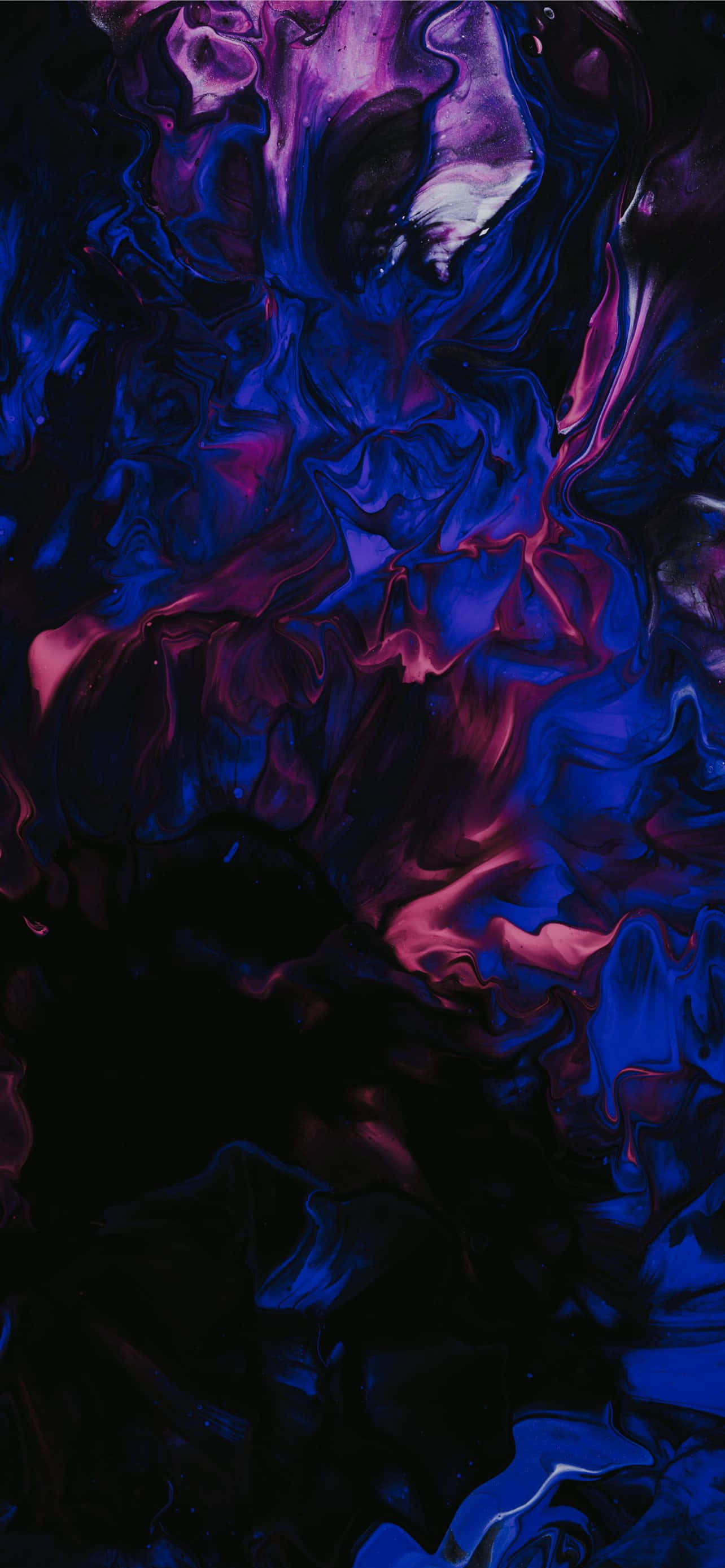 Purple And Black Fluid Background