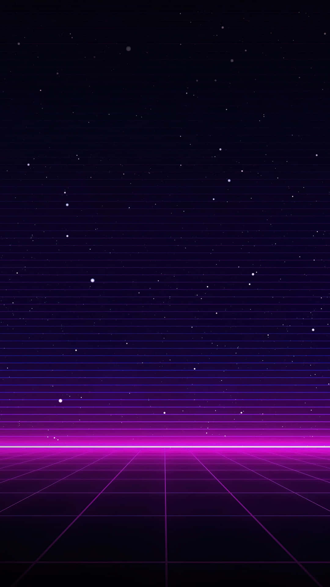 Purple And Black Outrun Background