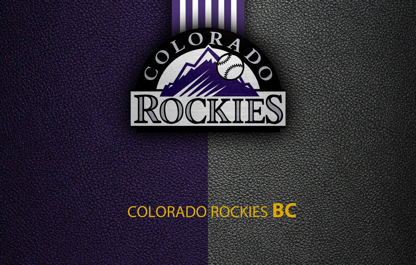 Purple And Gray Colorado Rockies Wallpaper