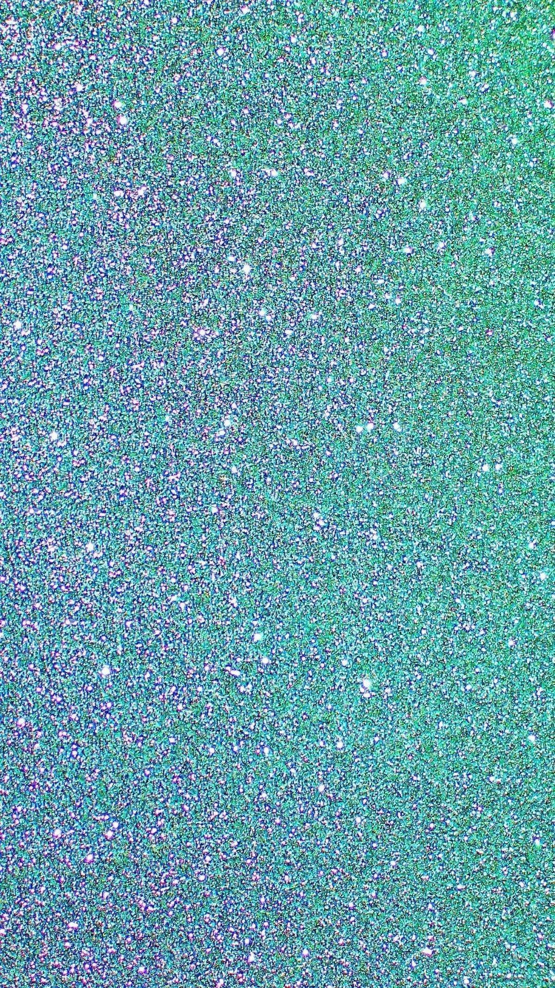 Viola E Verde Glitter Sparkle Iphone Sfondo