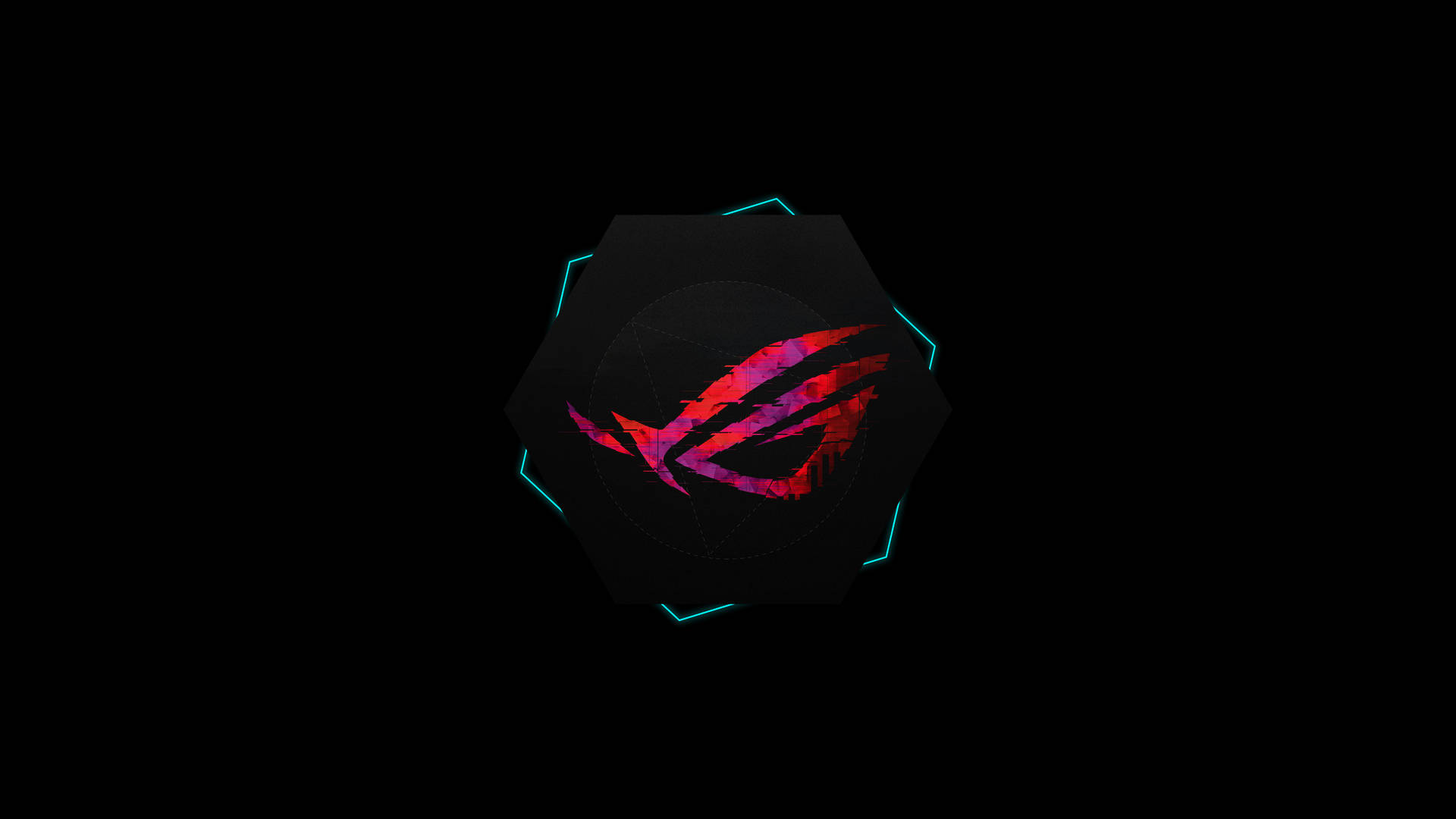 Purple And Red Rog Gaming Logo Hd