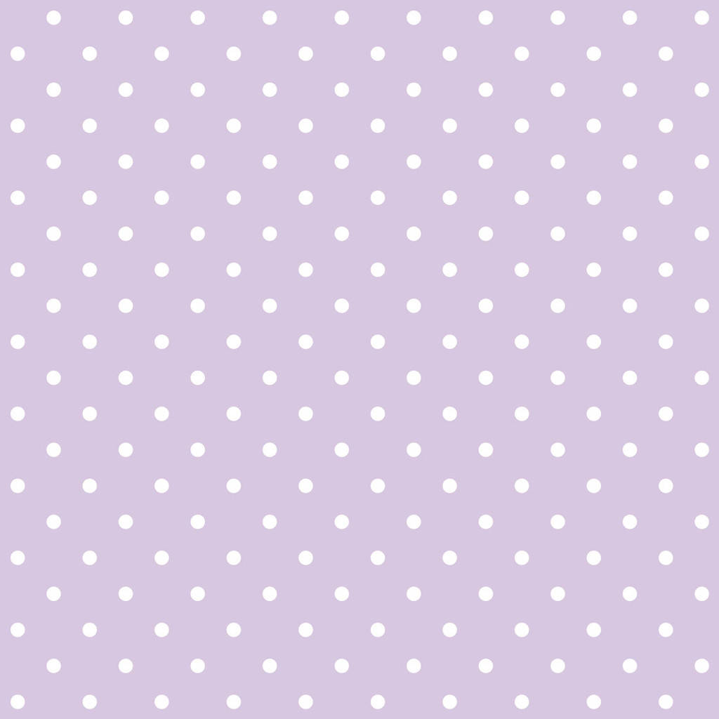 Elegant Purple and White Polka Dot Pattern Wallpaper