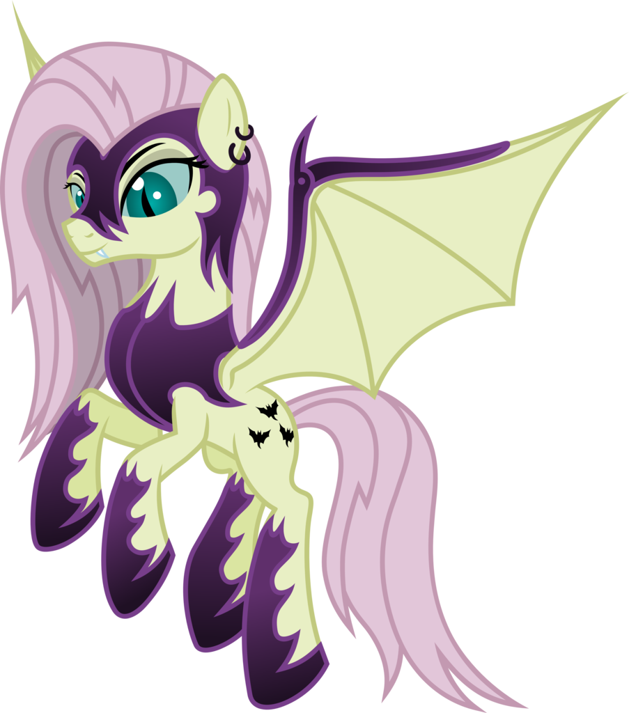 Purple Anime Pegasus Character PNG