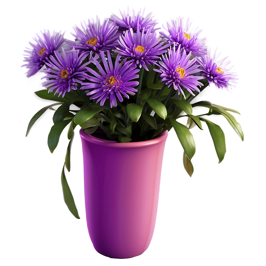 Purple Aster Png Ykt74 PNG