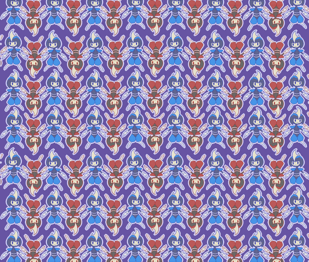 Purple Bisharp Desktop Pattern Wallpaper