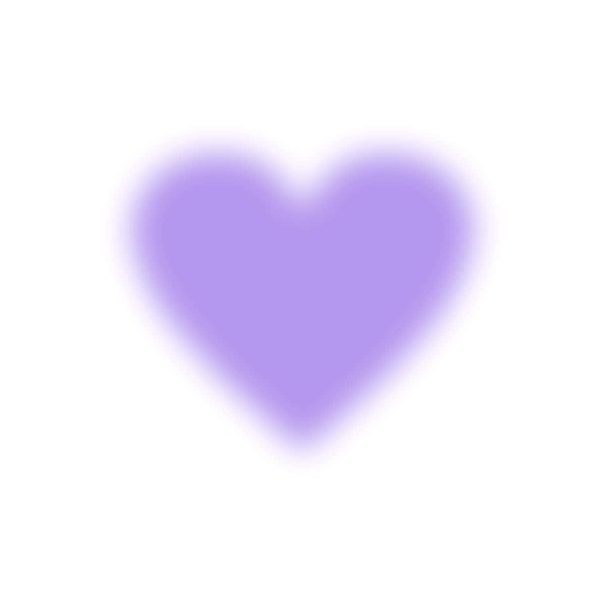 Purple Blurry Heart Wallpaper