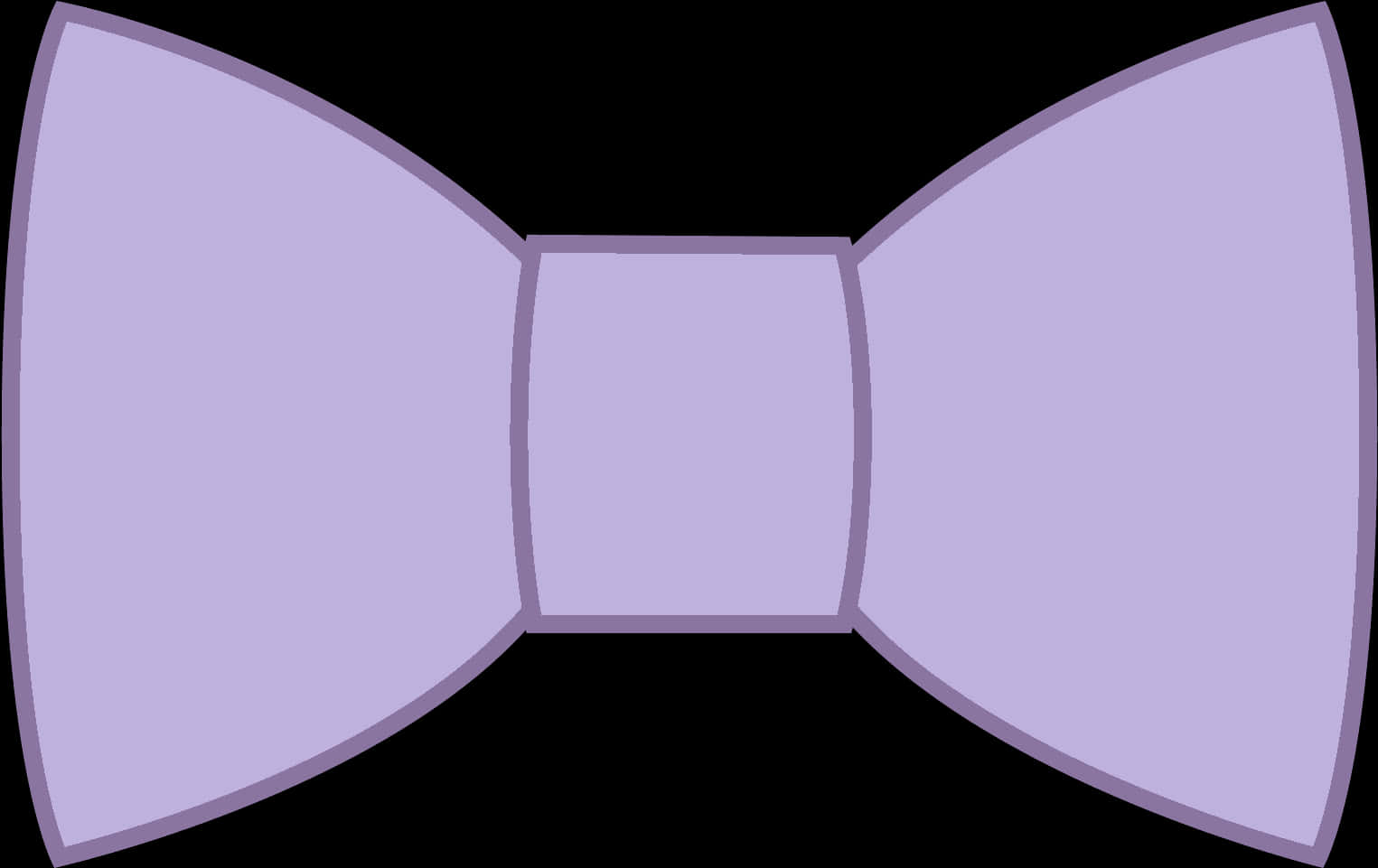 Purple Bow Tie Graphic PNG