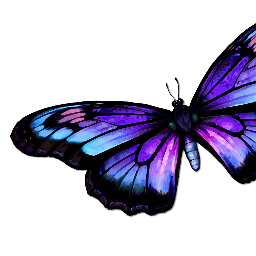 Purple Butterfly Png Iuv6 PNG