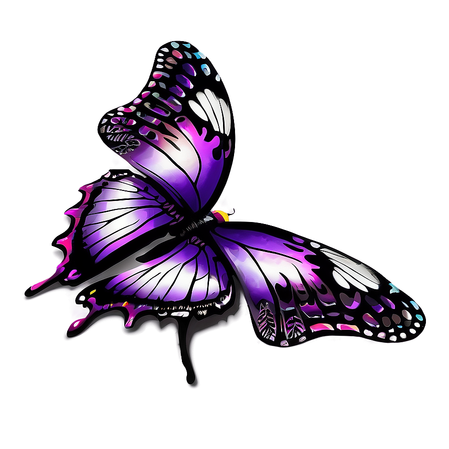 Purple Butterfly Wings Png 49 PNG