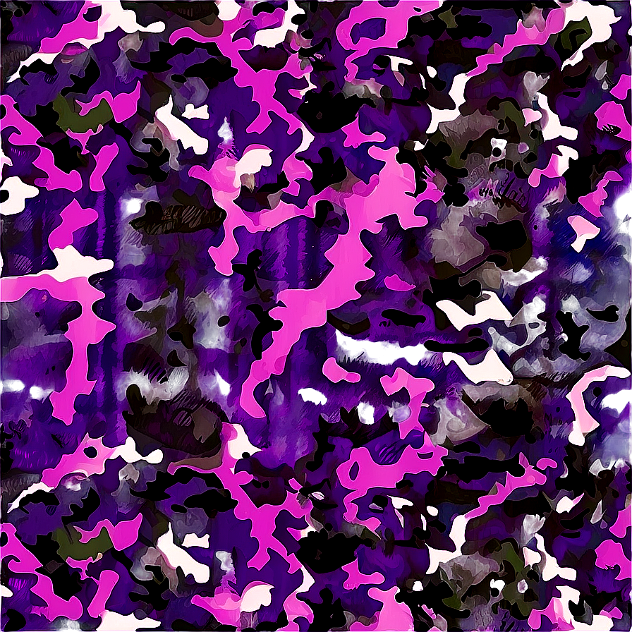 Purple Camo Fabric Png Sxa PNG