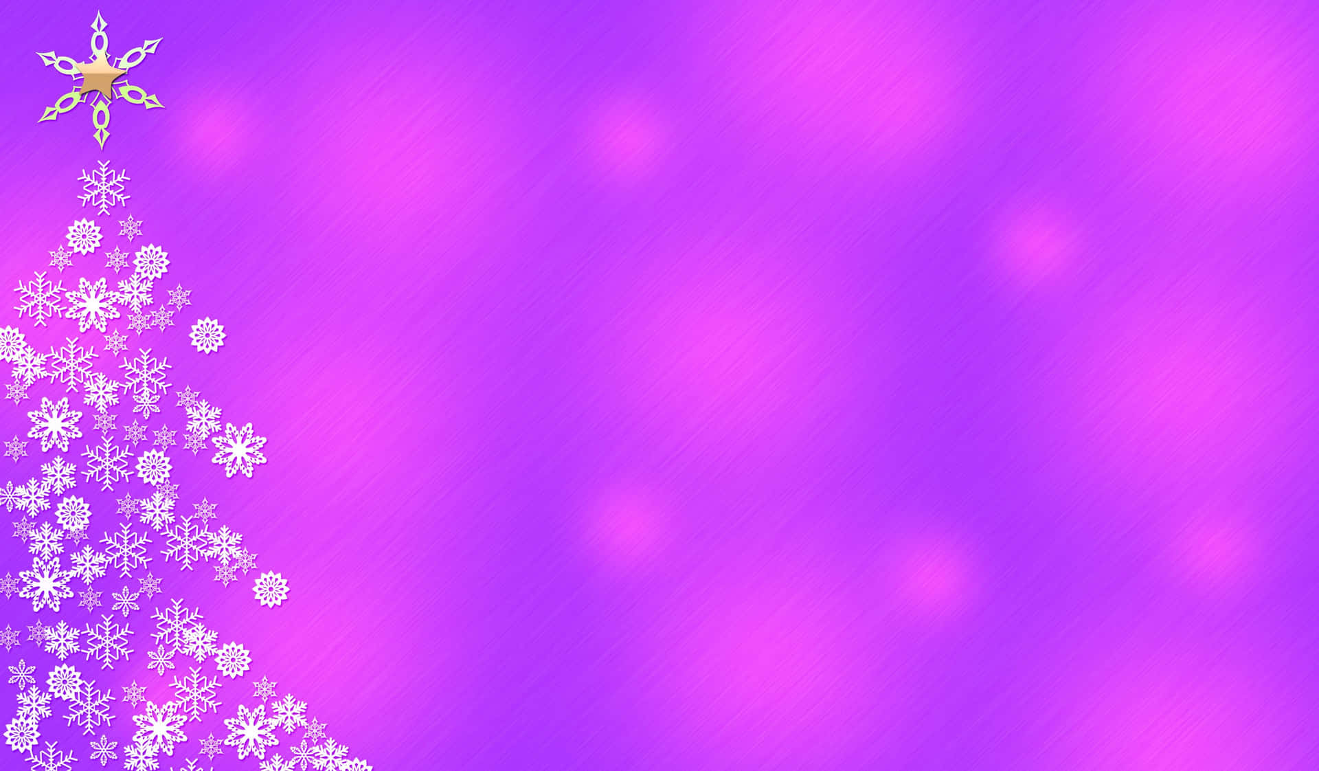Sparkling Purple Christmas Background