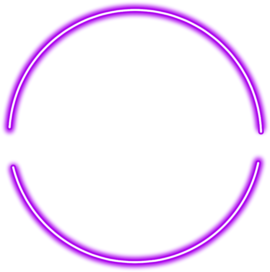 Purple Circle Outline Graphic PNG