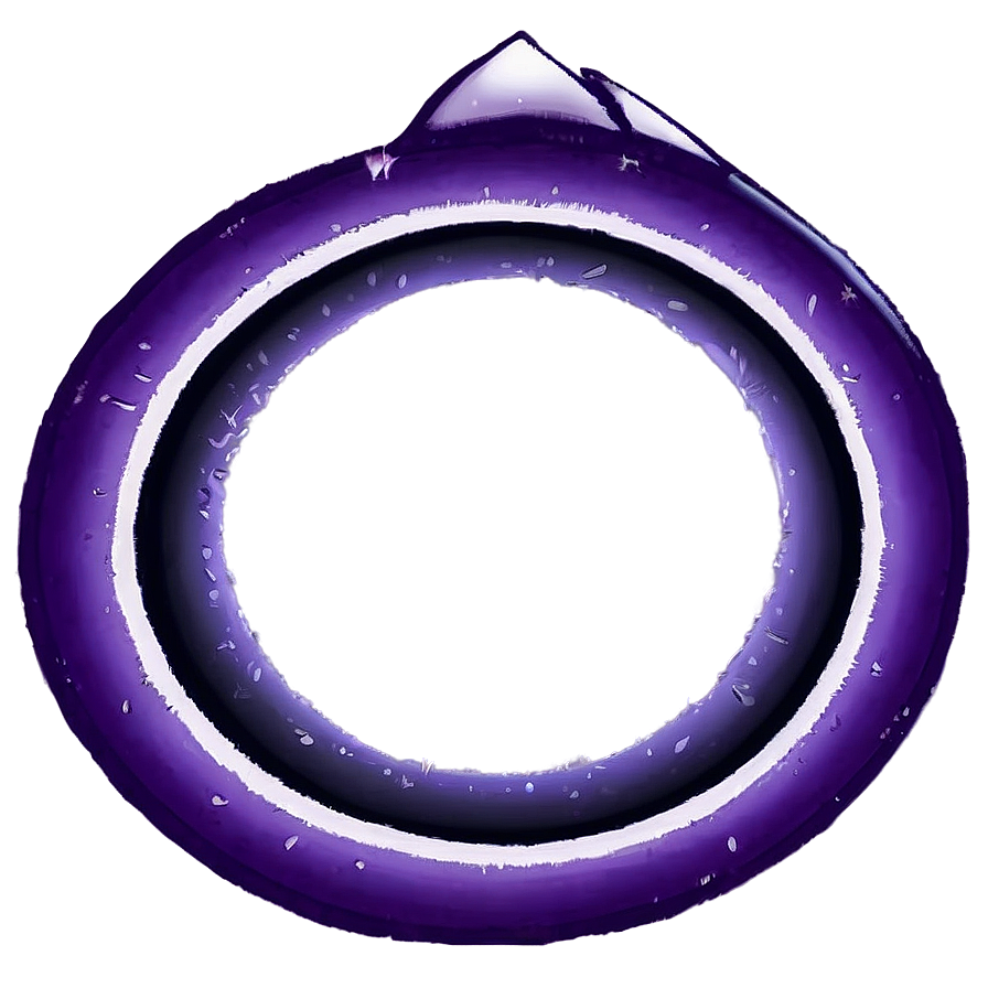 Purple Circle With Rays Png Oji PNG