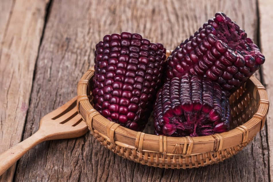 Reap the benefits of Purple Corn with its unique health benefits Wallpaper