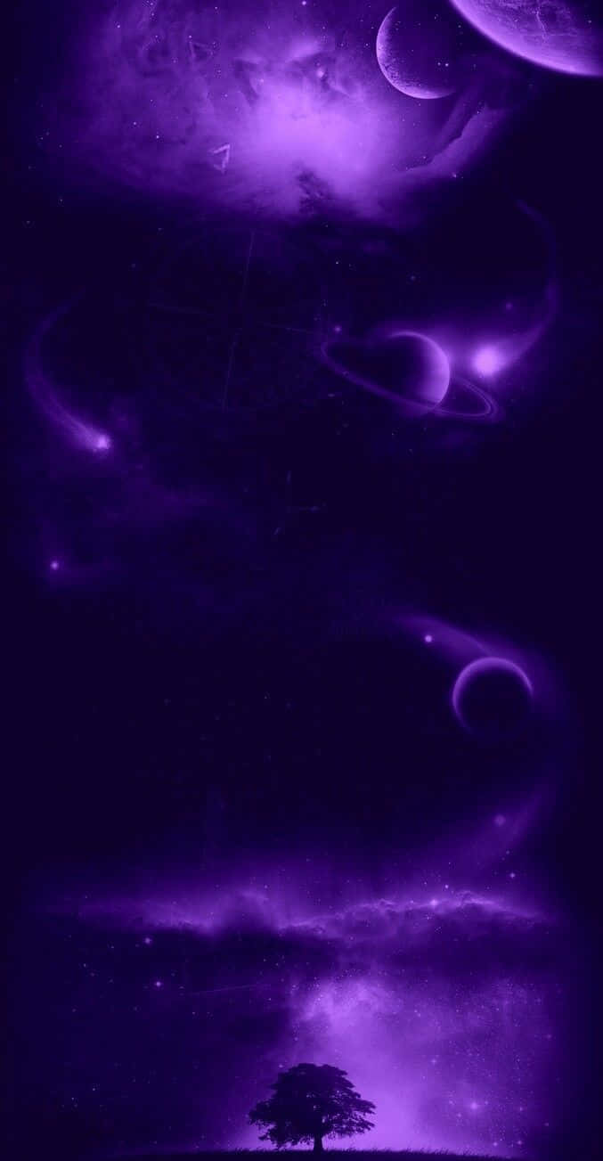 Purple Cosmic Landscape.jpg Wallpaper