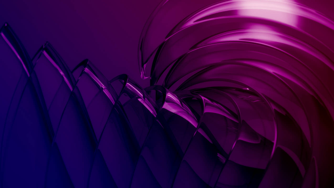 Purple Crystal Abstract