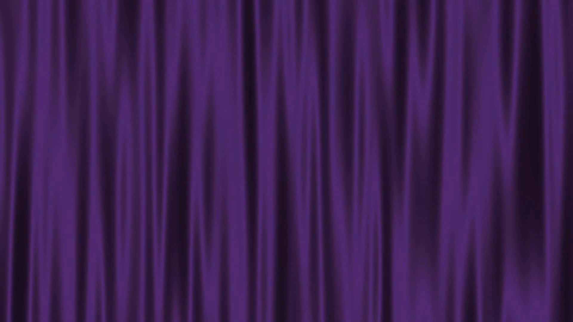 Soft, Lavish Purple Curtains Wallpaper