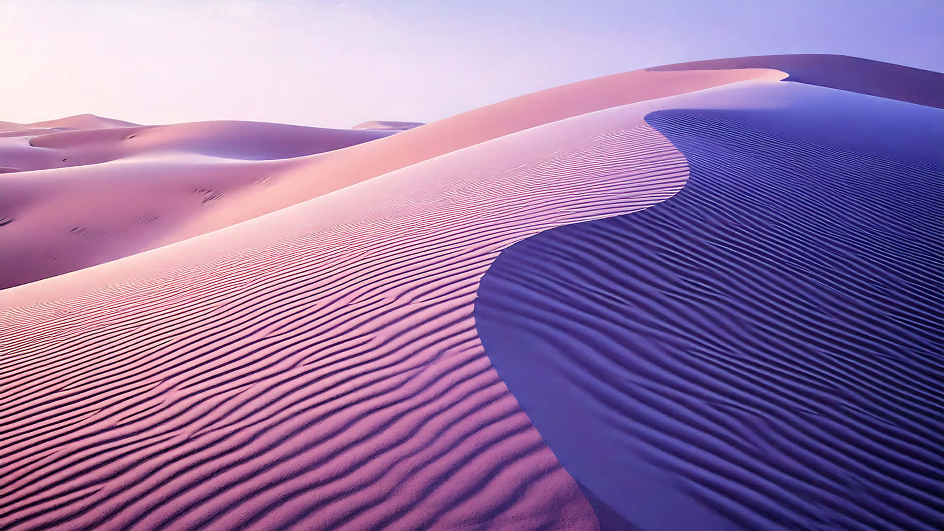 Purple Desert Wallpaper