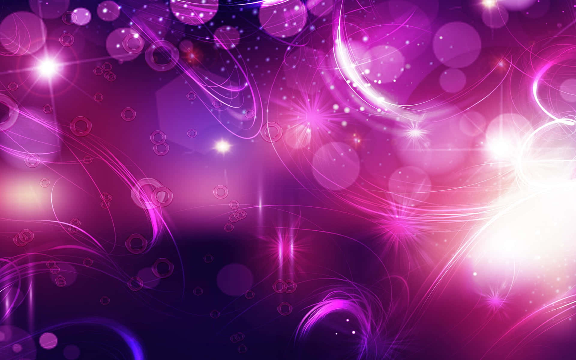 Serene Purple Landscape on a Desktop Background Wallpaper