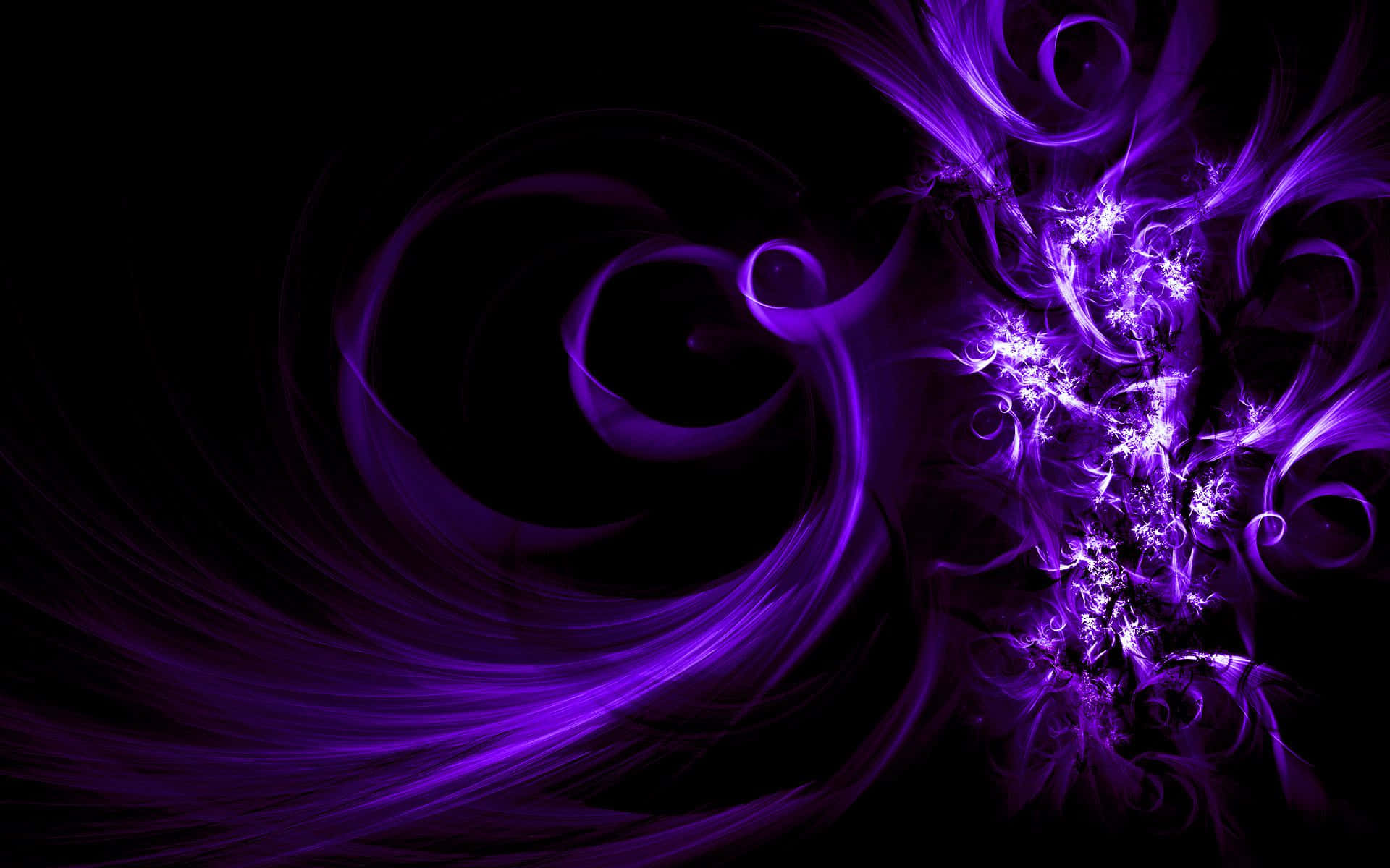 Purple Orb Desktop Wallpaper