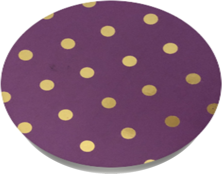 Purple Dots Pattern PNG