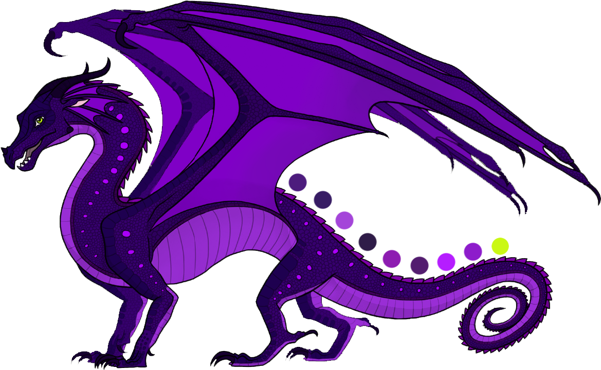 Purple Dragon Illustration Wings Of Fire PNG