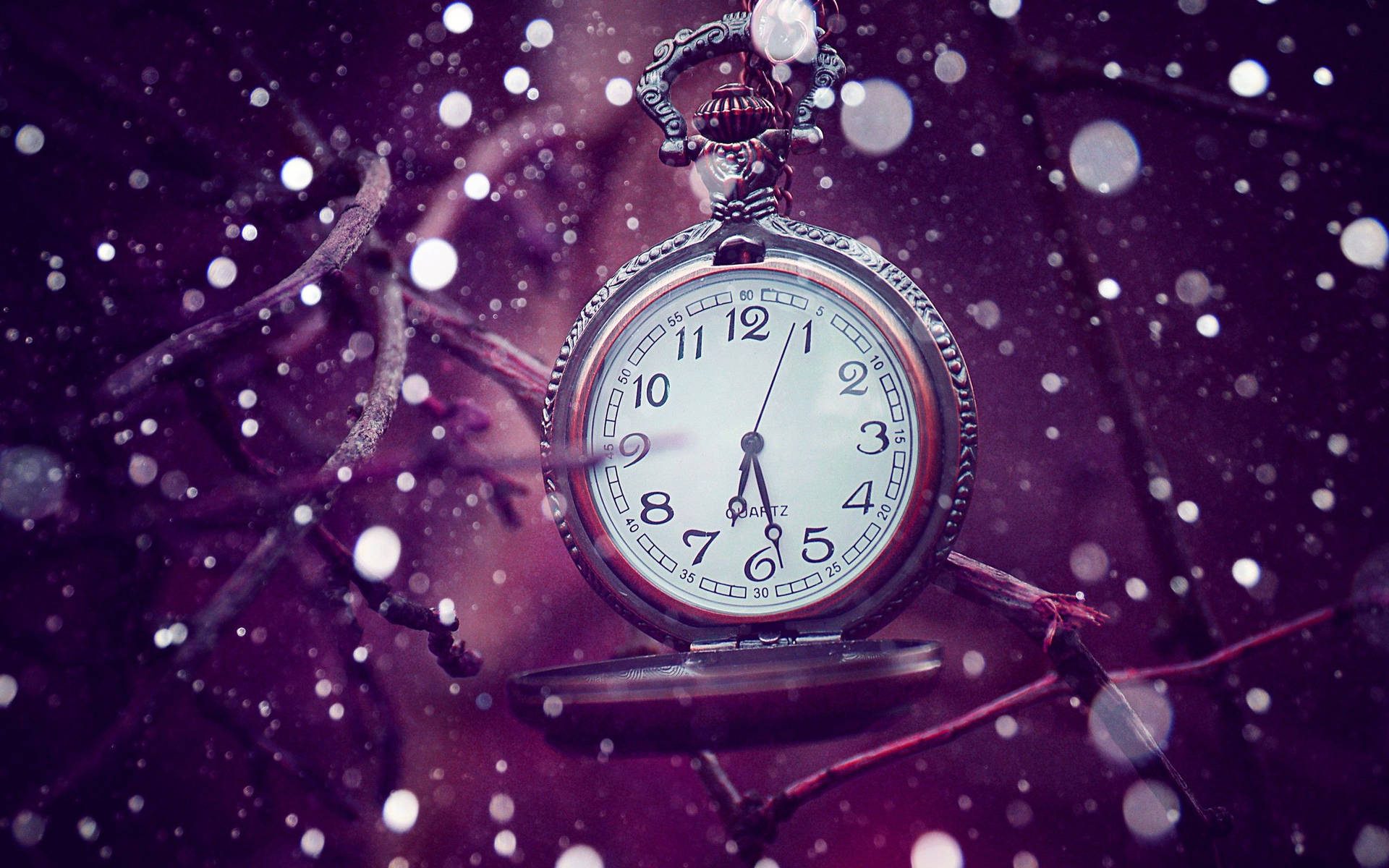 Purple Fantasy Time Watch
