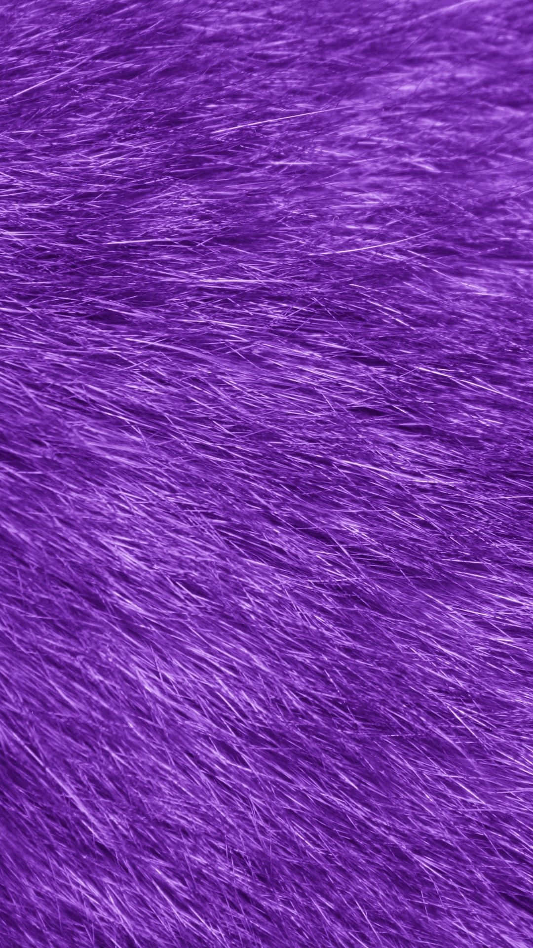 Feel luxurious in Purple Faux Fur Wallpaper