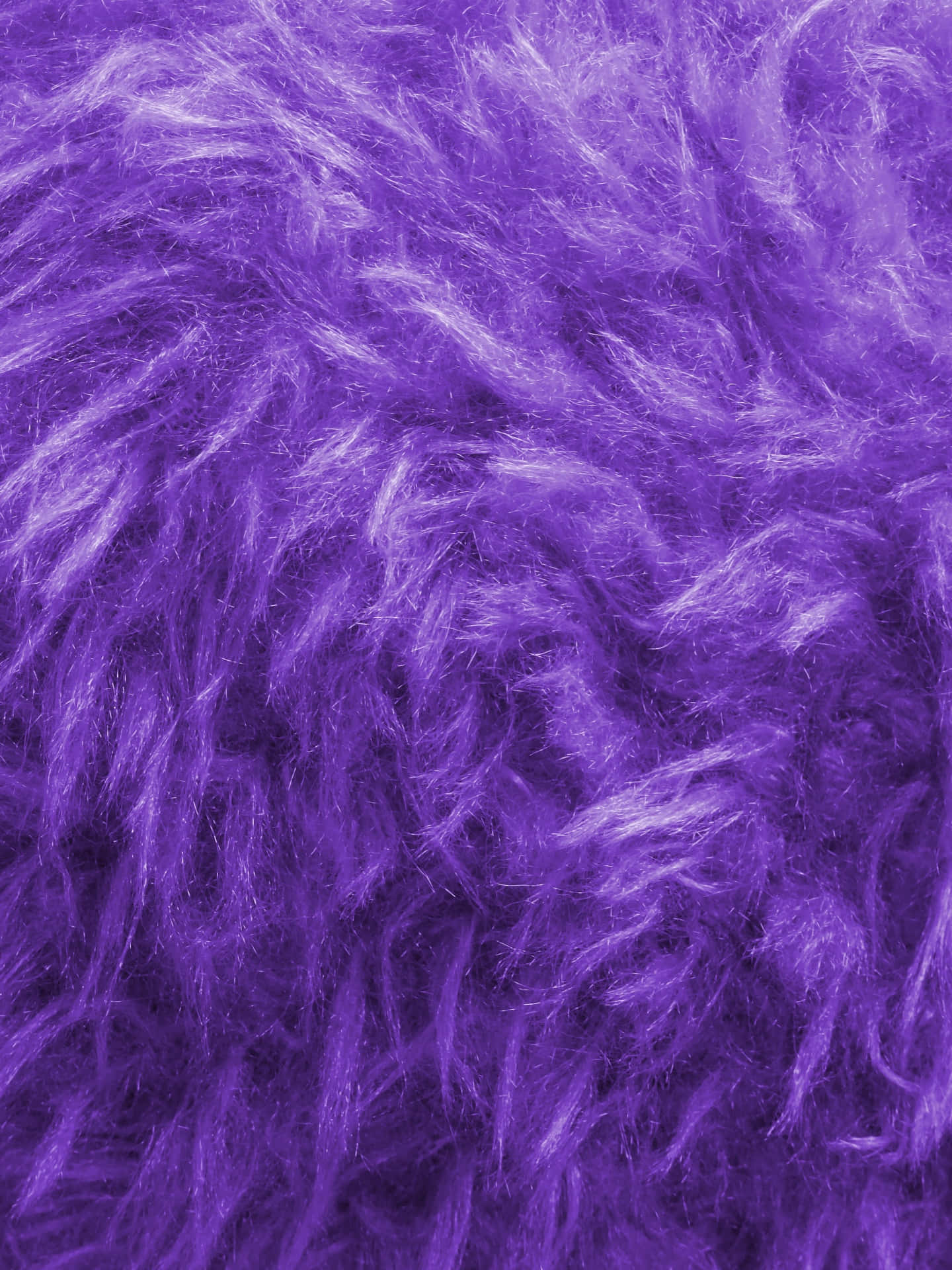 Soft and Cozy Purple Faux Fur Wallpaper