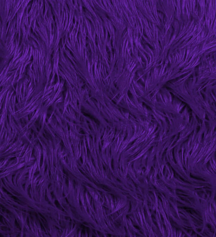 Add some luxury and sophistication to your wardrobe with a stylish Purple Faux Fur Wallpaper