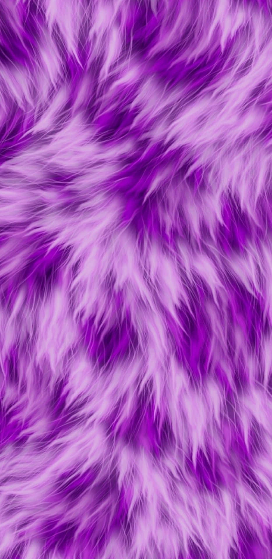 Purple Faux Fur Texture Wallpaper
