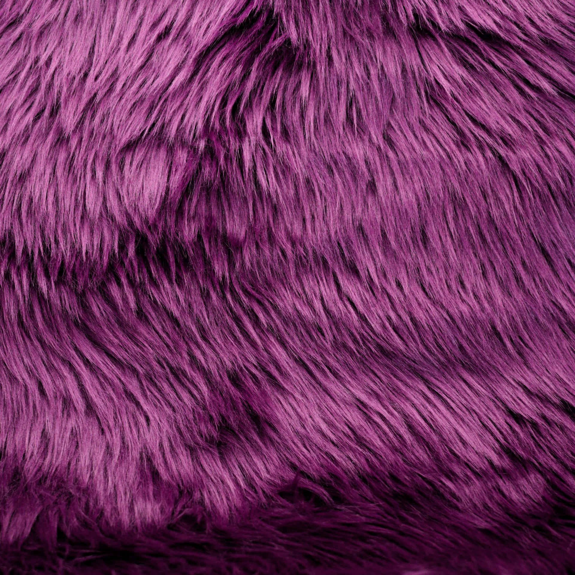 Purple Faux Fur Texture Wallpaper