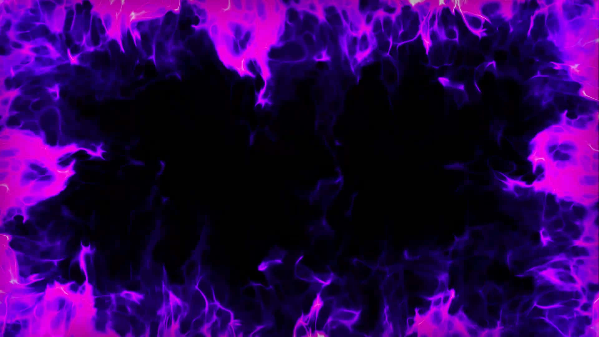 purple and black flames on a black background