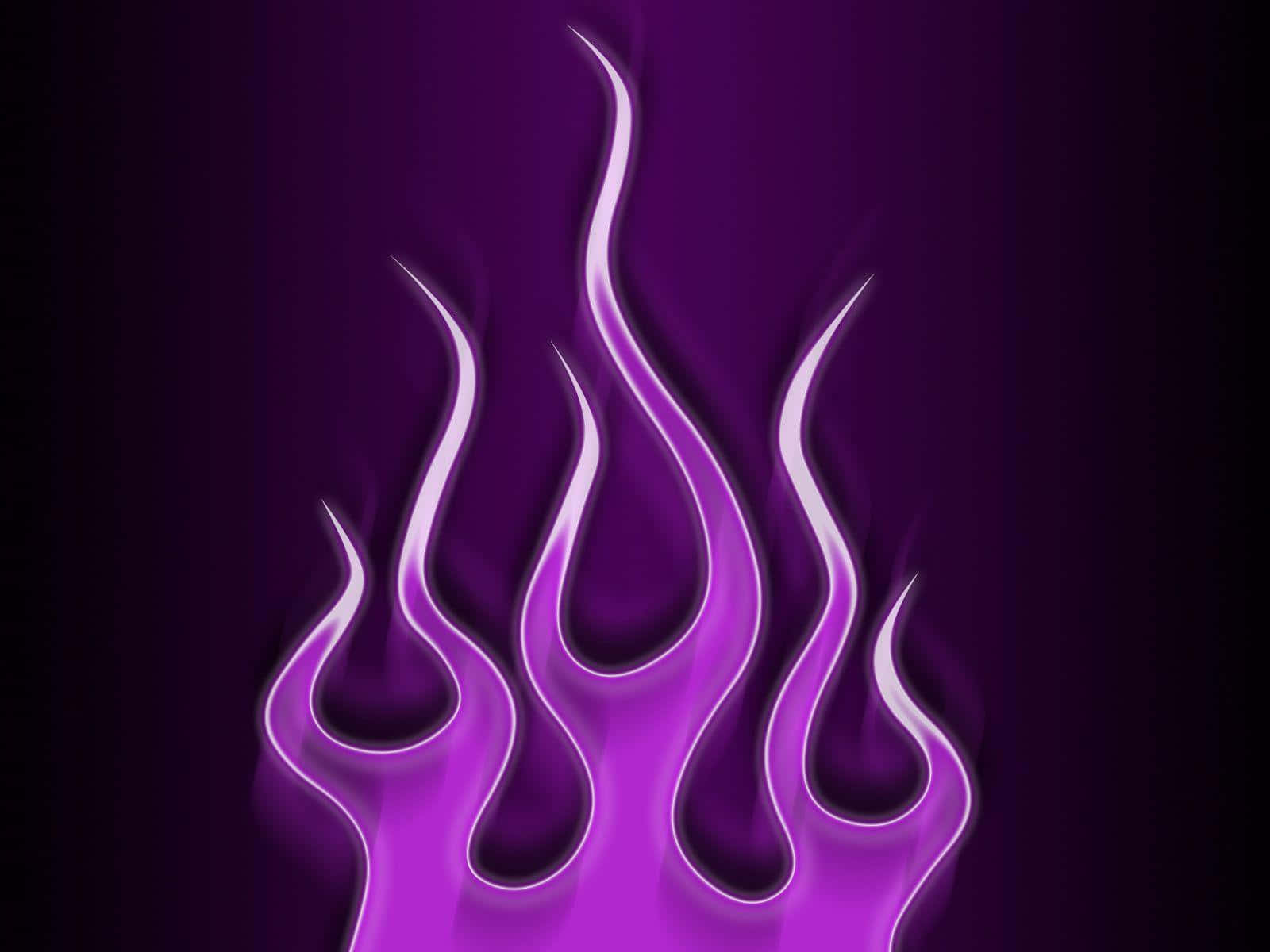 76 Purple Flames Background  WallpaperSafari
