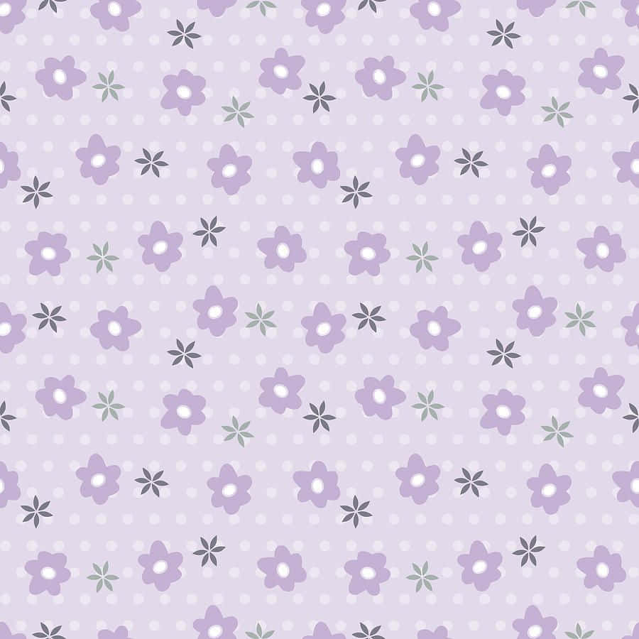 Image  Vibrant Purple Floral Background