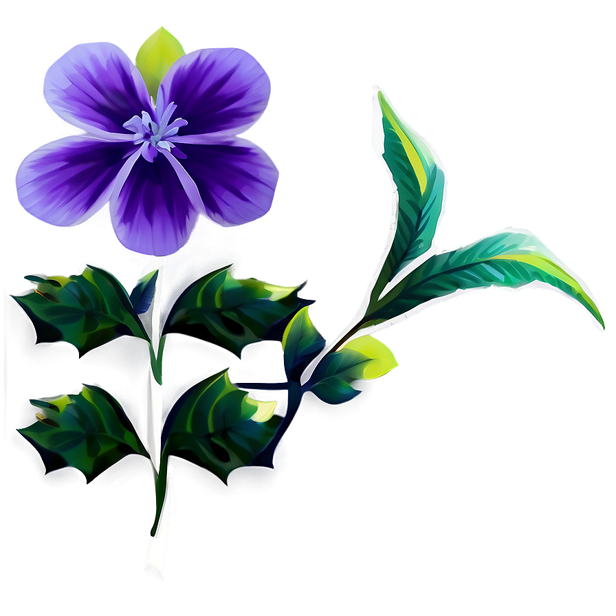 Download Purple Floral Png Rpm | Wallpapers.com