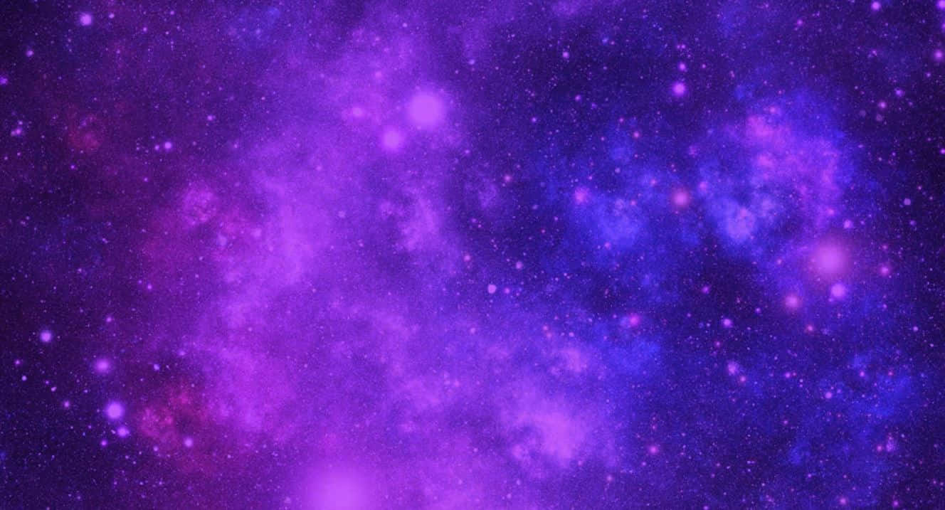 Purple Glistening Galaxy