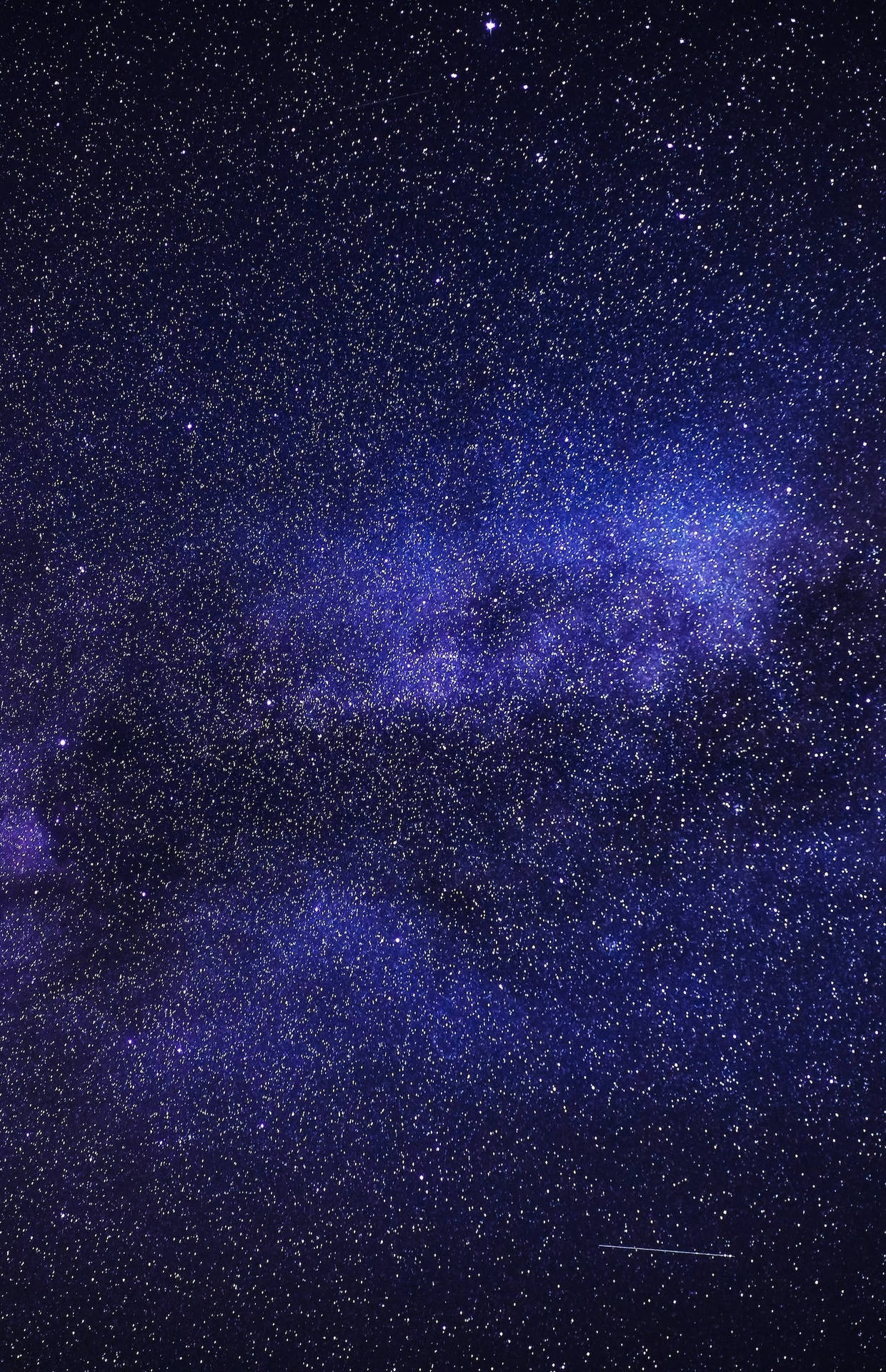 Purple Galaxy Sky Full Of Stars Iphone Wallpaper