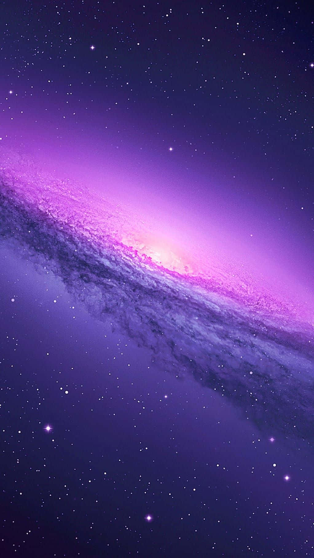 Purple Galaxy Stars Space Wallpaper