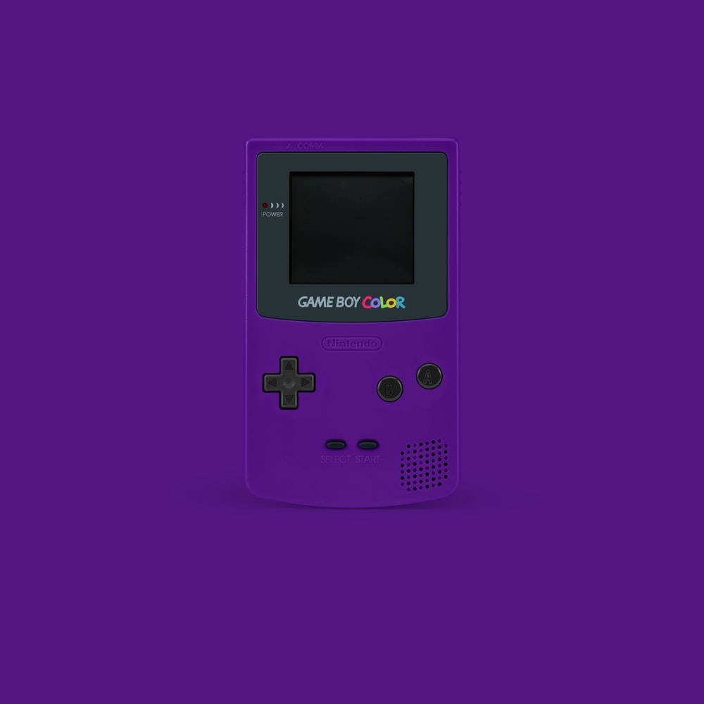 GameBoy Wallpaper iPhone  GBA Purple - Wallpapers Central