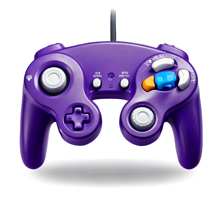 Purple Gamecube Console Png Grg PNG