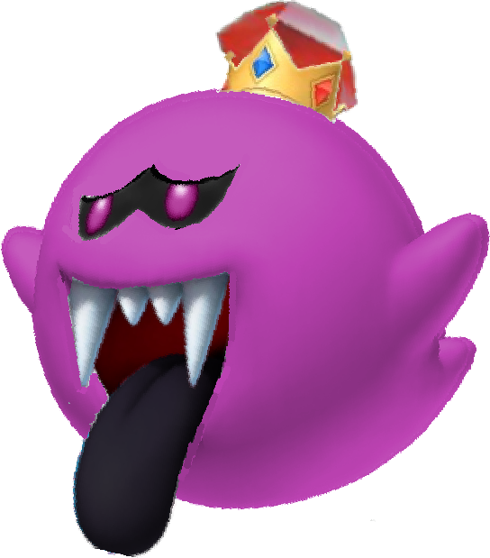 Purple Ghost Carrying House PNG