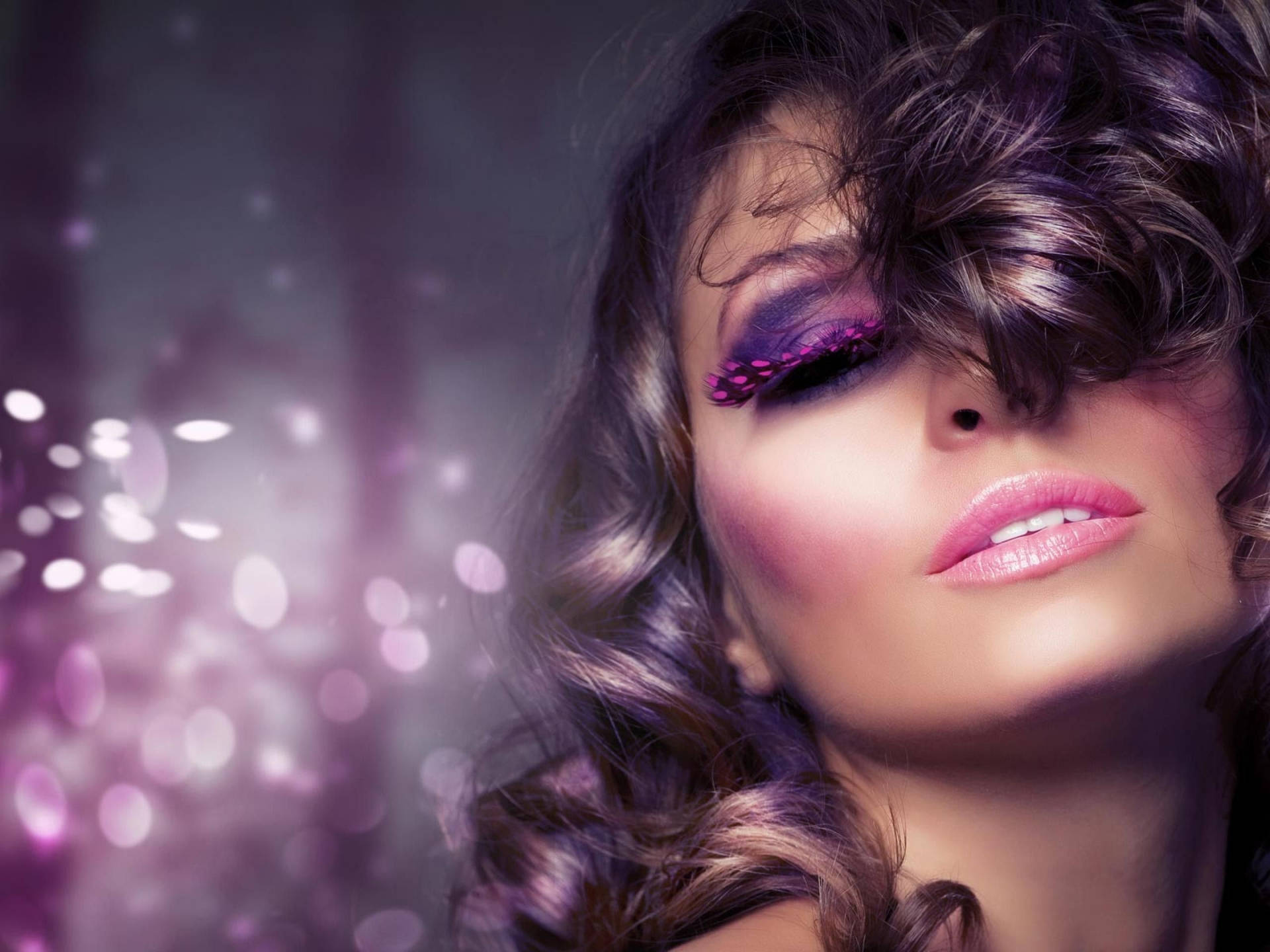 Purple Glam Makeup
