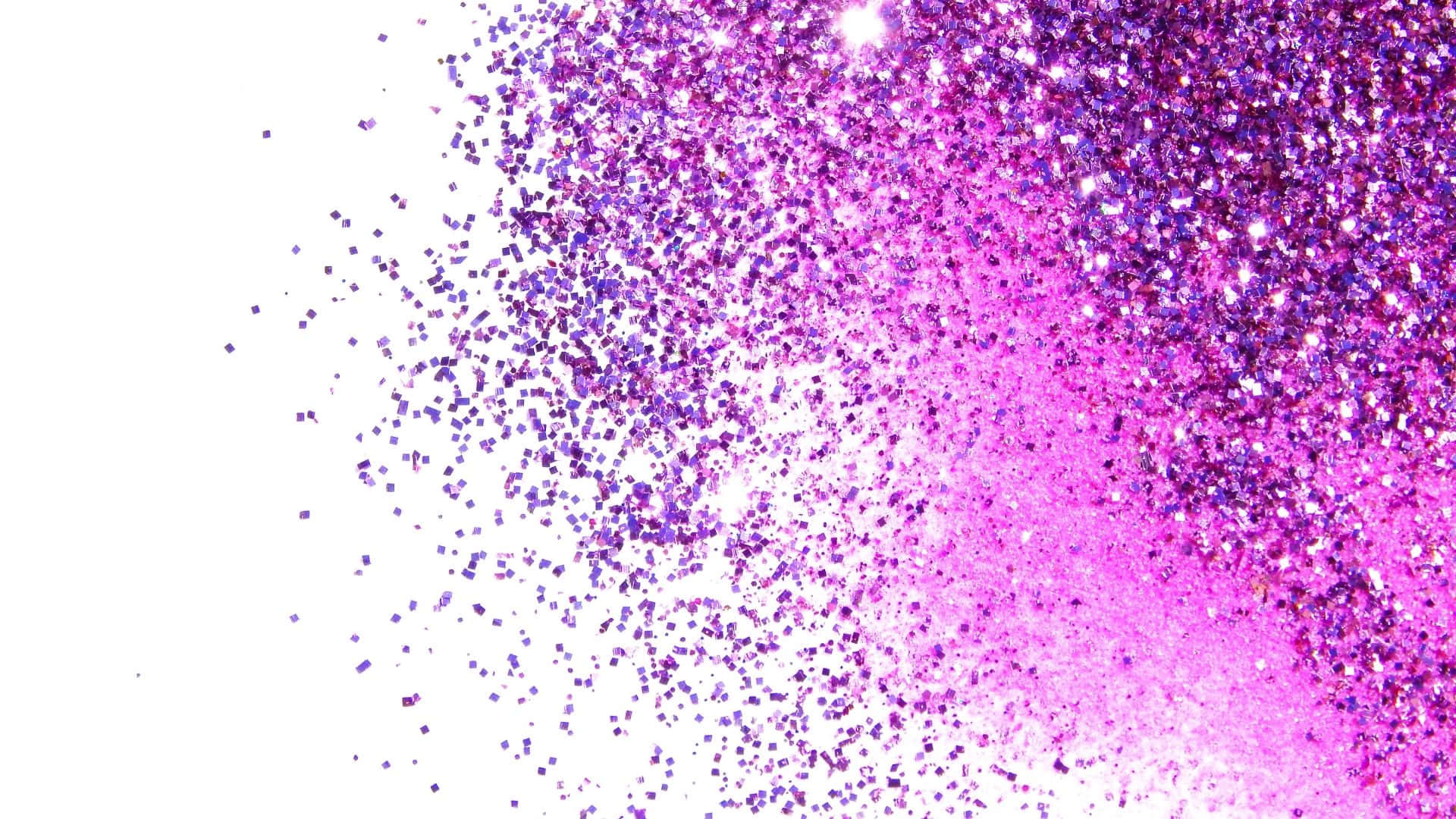 Erzeugensie Einen Glitzereffekt Mit Lila Glitter Wallpaper