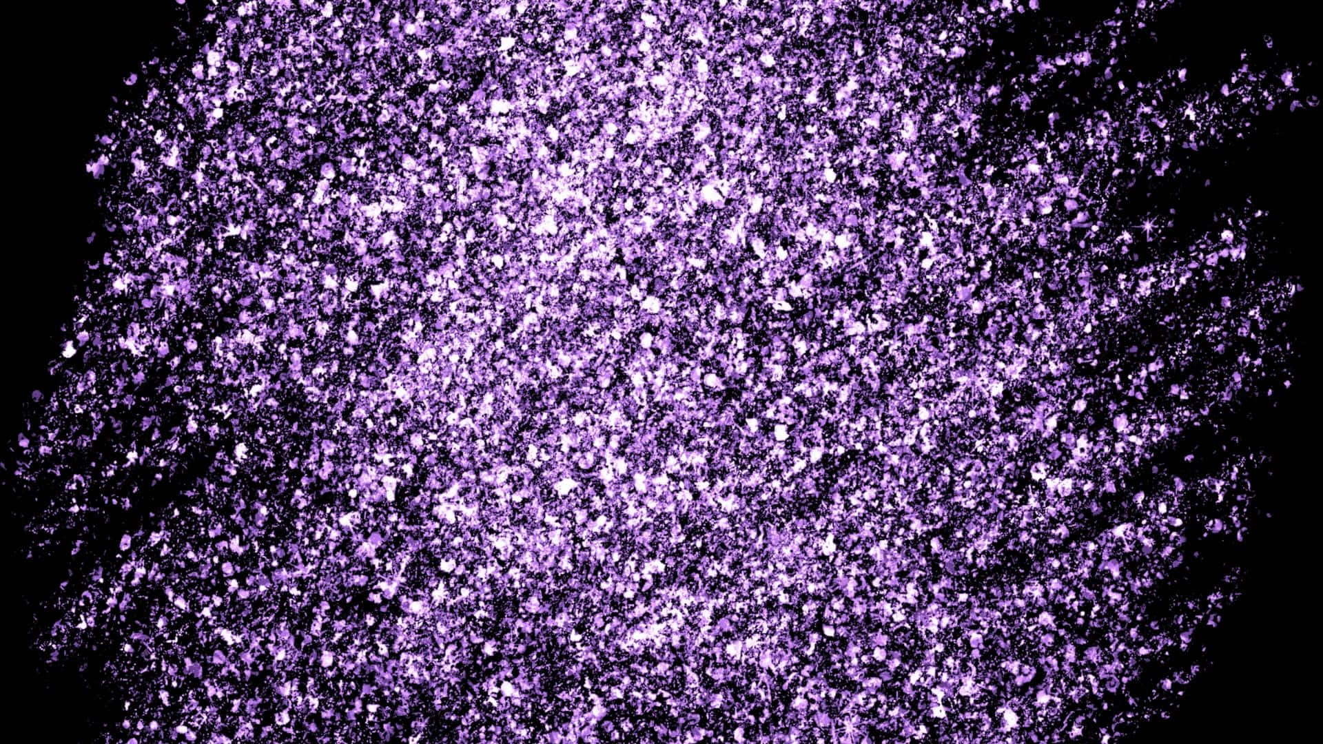 Shine Bright in Purple Glitter Wallpaper
