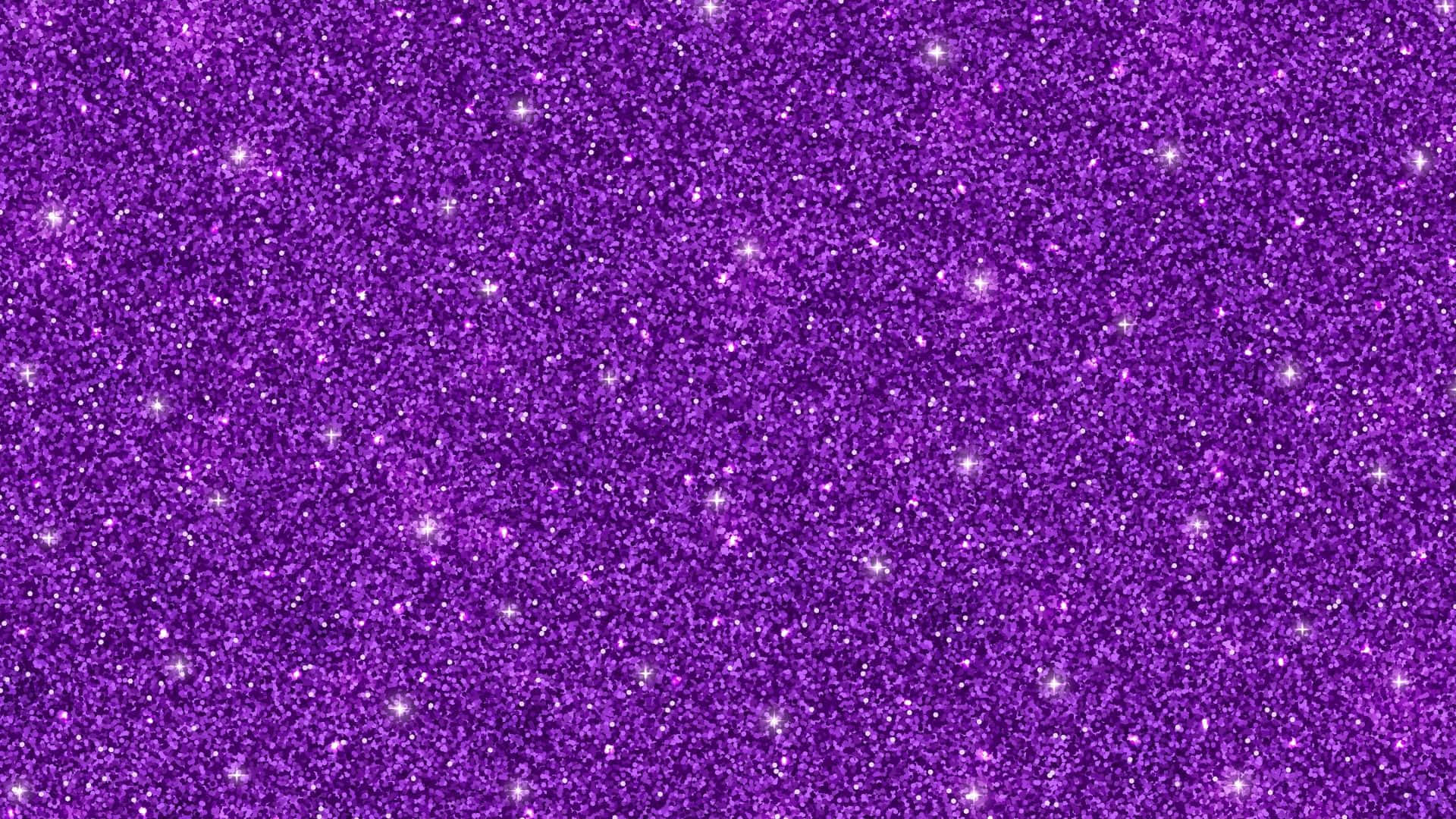 Be Bold and Shimmer with Purple Glitter Wallpaper