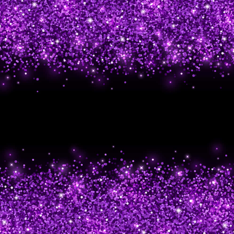 Black And Purple Glitter Background