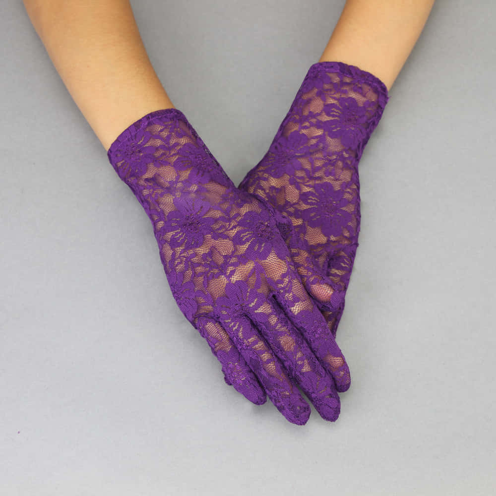 Protect yourself with these stylish Purple Gloves. Wallpaper