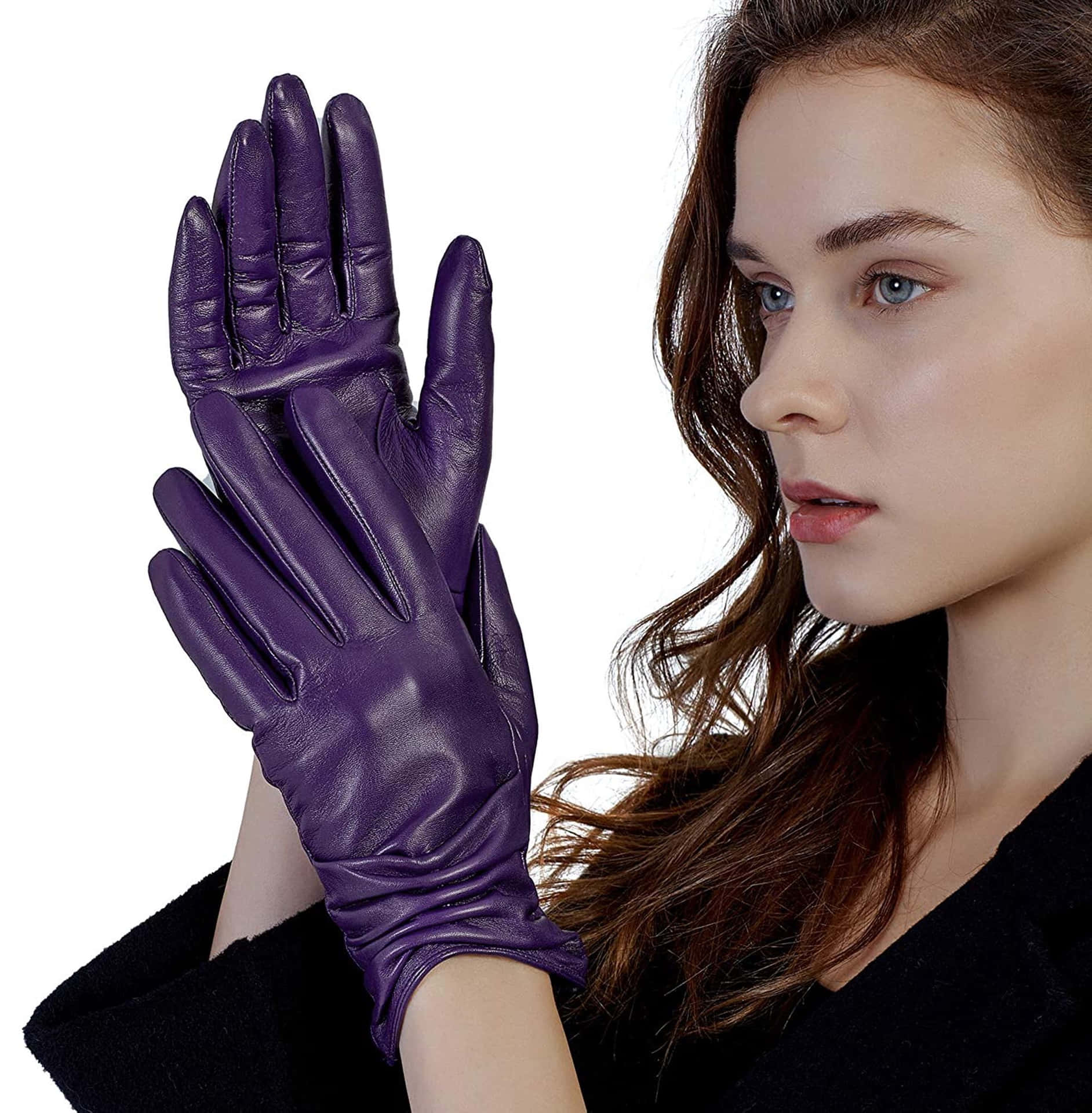 Accessorize Yourself with These Purple Gloves Wallpaper