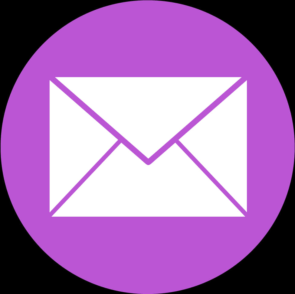 Purple Gmail Icon PNG
